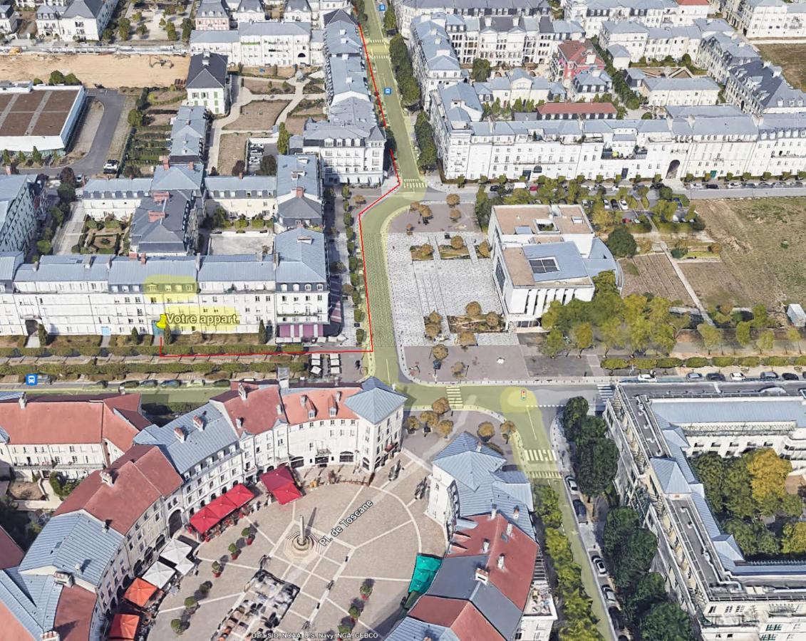 Appartement Familial Disney Val D'Europe La Vallee, Wifi Et Parking Serris Esterno foto